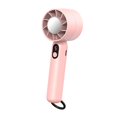thumbnail image 2 of Ventilador de mano Soledad ajustable de 5 velocidades rosa, 2 of 10