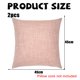 thumbnail image 5 of Paquete de 2 fundas de almohada decorativas de otoño, fundas de almohada de chenilla suave con textura sólida para sofá, dormitorio, sala de estar, 5 of 5