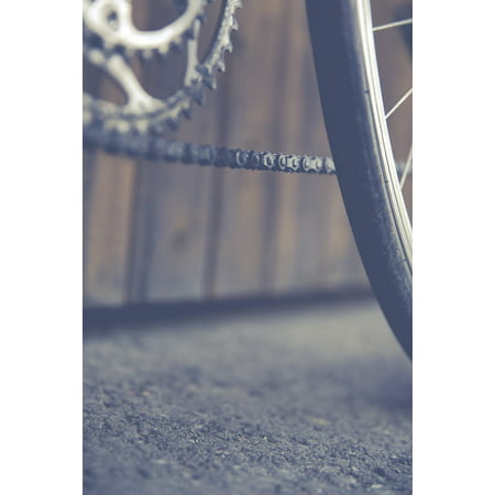 LAMINATED POSTER Cycling Wheel Racing Bike Road Bike Urban Design Poster Print 24 x