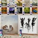 thumbnail image 3 of Juego s Opacas de con 2 Paneles de Impresión 3D Digital de Sunnimix Cortina de poliéster, 3 of 8