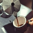 thumbnail image 2 of CUITING Stovetop Espresso Maker  Espresso Cup Moka Pot Italian Coffee Maker  Manual Cuban Coffee Percolator Machine Italian Espresso Greca Coffee Maker for Cappuccino or Latte 300ml, 2 of 7