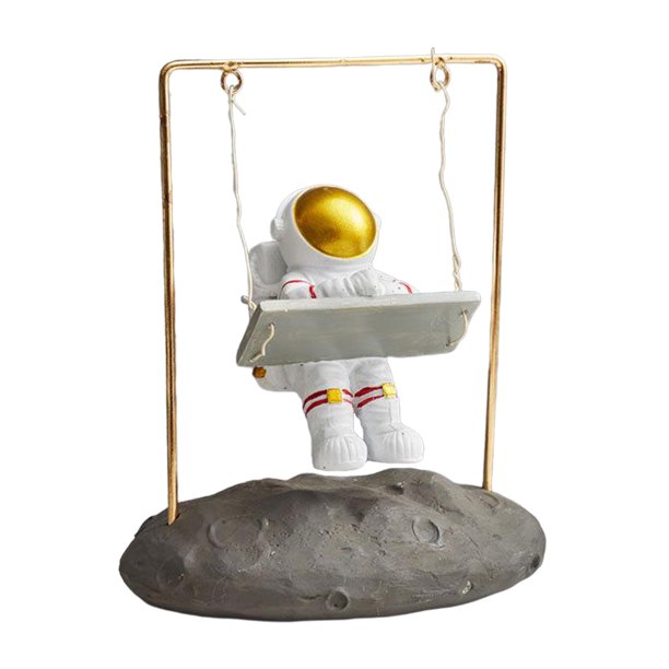 Estatua escultura hombre del espacio Sunnimix decoración Cumpleaños Estilo 3