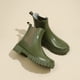 thumbnail image 5 of Zapatos Lluvia Al Tobillo Botas Chelsea Aire Libre Goma Antideslizantes para Mujer, 5 of 9