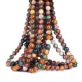 thumbnail image 2 of 70PCS Natural 8MM Healing Gemstone, Ocean Agate Energy Stone Round Loose Beads, Semi-Precious Crystal Beads with Free Elastic String for Jewelry Making DIY, 2 of 4