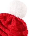 thumbnail image 5 of 2PCS Santa's Knit Hat Womens Beanie Winter Hat Soft Family Matching Xmas Hat Christmas New Year Gifts, 5 of 6