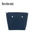 thumbnail image 1 of PU Nubuck Frosted Leather Waterproof Inner Lining Zipper Pocket for Obag Classic Mini Lining Insert for O BAG navy blue mini, 1 of 6