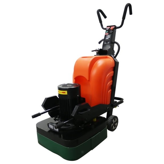 12 Grinding Head Wet And Dry Ground Sander 220V Hand-Push Concrete Floor Polishing Machine