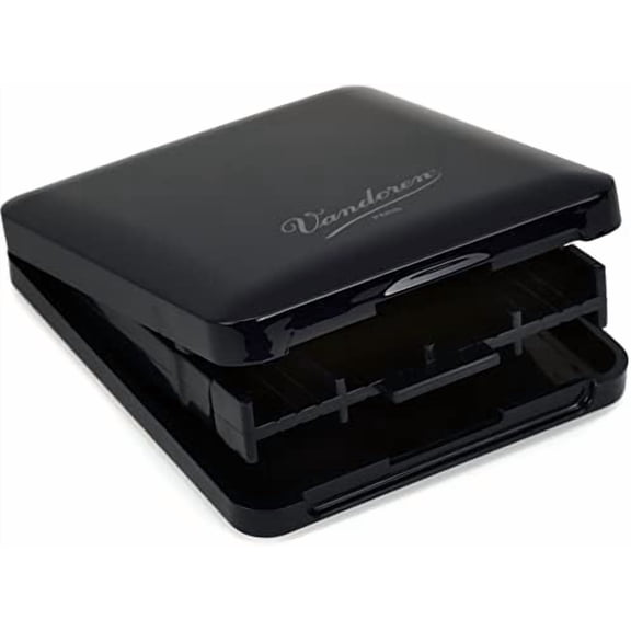 VRC810 Bb/Eb Clarinet/Soprano Saxophone Reed Case for 8 Reeds$$Music