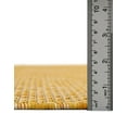 thumbnail image 3 of Unique Loom Outdoor Solid Collection Area Rug (10' x 13' 1" Rectangle Corn Harvest Yellow), 3 of 6