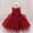 Red, variant on Kid Girl Dresses Tulle Dress For Girls Red Dresses For Girls Girls Fancy Dress Children'S Day Dresses For Girls 4-5 Years