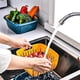 thumbnail image 4 of Caja de almacenamiento versátil Yuarrent para frutas y artículos pequeños ABS portátil azul, 4 of 6