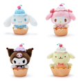 thumbnail image 2 of Dibujos animados Anime Sanrios My Melody Kuromi Cinnamoroll Kawaii cono de helado muñeco colgante creativo regalo de cumpleaños para niña, 2 of 3