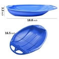 thumbnail image 2 of Snow Sled Toy Kids and Adult  Sand Slider Disc Ski Pad Board, 2 of 5