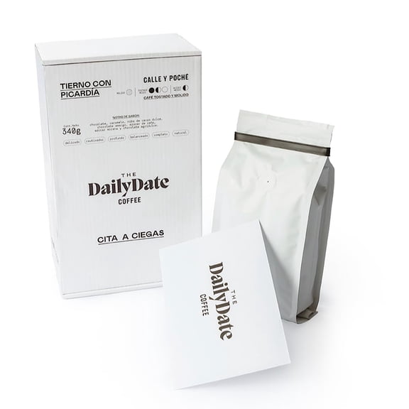 The Daily Date Coffee Special Edition Blind Date - Premium and Select Colombian Ground Coffee, Medium Roast