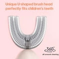 thumbnail image 3 of MesaSe U Type Electric Toothbrush 360° Sonic Automatic Children Teeth Cleaner Waterproof Battery Powered, 3 of 8