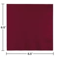 thumbnail image 4 of 500/Case Bulk Burgundy Luncheon Napkins 3 ply, 4 of 7