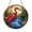 Acrylic 3.5 Inch, variant on Ibis Bird Glass Style Suncatcher – Scenic River Window Art