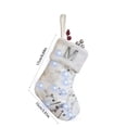 thumbnail image 3 of Adornos navideños, regalos navideños, medias navideñas de 23 cm con letras de hilo de rama caliente, calcetines navideños no tejidos, 3 of 6