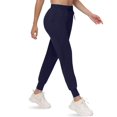 thumbnail image 2 of Women High Waist Yoga Pants Tummy Control Cinch Bottom Workout Yoga Lounge Trousers With Pockets Stretchy Casual Pants, 2 of 6