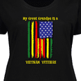 thumbnail image 4 of Inktastic My Great Grandpa is a Vietnam Veteran Women's Plus Size T-Shirt, 4 of 5