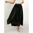 thumbnail image 6 of Ma&Baby Women Boho Flowy Maxi Skirt Summer Pleated High Waisted Long Skirts with Pockets, 6 of 12