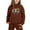 Brown, variant on KidS Boys Trust in the Lord Hoodies Long Sleeve Fashion Graphic Hoodies Girls Oversize Pullover and Jogger Pants 2 Pcs Fall Winter Clothes Cute Sweatshirt 7-8 Years Cute Boys Girls Clothing