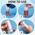 thumbnail image 3 of Empty Refillable Plastic Bottles for Aromatic Cream and Skin Column Clear 3.6x7.95cm Capacity: 30ml(1.01fl. oz) Clear, 3 of 5