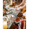 thumbnail image 3 of Christmas Placemats Set of 6 Gnomes Christmas Placemats for Dining Table Grey Christmas Tree Table Mat Winter Holiday Home Party Kitchen Table Decorations, 3 of 6