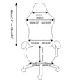 thumbnail image 4 of Fundas protectoras Sunnimix juego de oficina Gris oscuro funda de asiento, 4 of 8