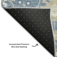 thumbnail image 7 of Dalyn Rugs Premium Machine Washable Mayfield AMF1009 Denim 8' x 10' Rug, 7 of 7