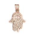 thumbnail image 1 of 14K Rose Gold Chamsah Pendant - 22 mm, 1 of 3