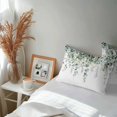 thumbnail image 6 of Eucalyptus Leaves Lumbar Pillow Covers 20x12 Inch Set of 2, Spring Farmhouse Retro Botanical Waterproof Outdoor Pillow Covers, Decorative Cushion Pillowcases for Couch, Sofa, Bed, Garden, Patio, 6 of 9