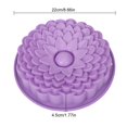 thumbnail image 4 of Chrysanthemum Silicone Cake Mold Non-stick Flower Bread Mold Kitchen Mousse Mold, 4 of 10