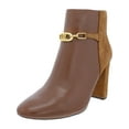 thumbnail image 1 of Lauren Ralph Lauren Womens Meredith Leather Almond Toe Ankle Boots, 1 of 3