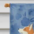 thumbnail image 3 of Carolines Treasures CK6258CHF Pembroke Corgi Welcome Flag Canvas House Size Large multicolor, 3 of 4