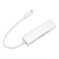 thumbnail image 1 of Station d'Accueil RJ45, Transfert de Données Haute Vitesse Plug And Play Adaptateur USB C Professionnel Performance Stable Compact en Alliage d'Aluminium pour Appareils USB C, 1 of 7
