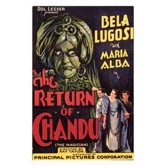 The Return of Chandu Movie Poster (11 x 17)