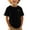 Black, variant on Boys And Girls Printed Top Children Casual Sports Comfortable Loose Cute Short Sleeved T Shirt Large N Boys Size Small Clothes 5 Short Boys Summer Size 8 Boys Shirts Size 6 Workout Top Pack Youth Boys