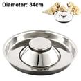 thumbnail image 1 of Cuenco para perros de acero inoxidable, arena para cachorros martillada, alimentación de alimentos para cachorros, suministros para cachorros, cuencos de comida para perros de acero inoxidable, para, 1 of 8