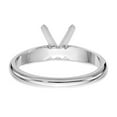 thumbnail image 5 of 14k White Gold 1.5ct. Heavy-Weight 4-Prong Solitaire Mounting, 5 of 6