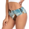 thumbnail image 2 of Fotbe Fresh Coconut Splash Calzones Estampados para Mujer – Ropa Interior de Algodón, Cómoda, Suave y Elástica-X-Small, 2 of 6