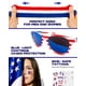 thumbnail image 5 of Capa Bandera Americana YUSPENYE 90x150 cm con Gafas de Sol y Cinta para la Cabeza, 5 of 6