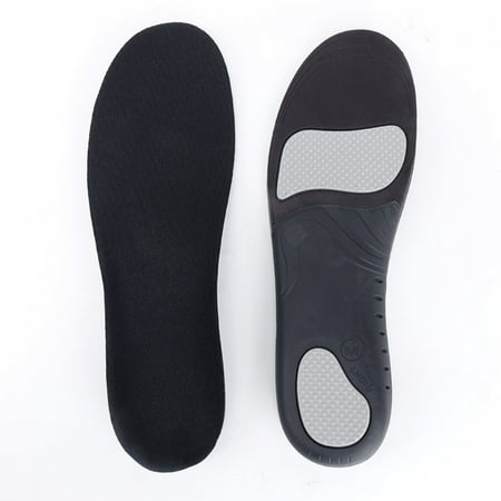 

Plantar Fasciitis Arch Support Insoles for Men and Women Shoe Inserts Insoles for Work Boots Orthotic Inserts Running Athletic Gel Shoe Insoles for Flat Feet Standing Long Periods (Black Breathable)