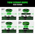 thumbnail image 7 of Rhino USA 3" x 20 Ultimate Recovery Tow Strap - 31,518lb Break Strength (4lb, 4in H), 7 of 7