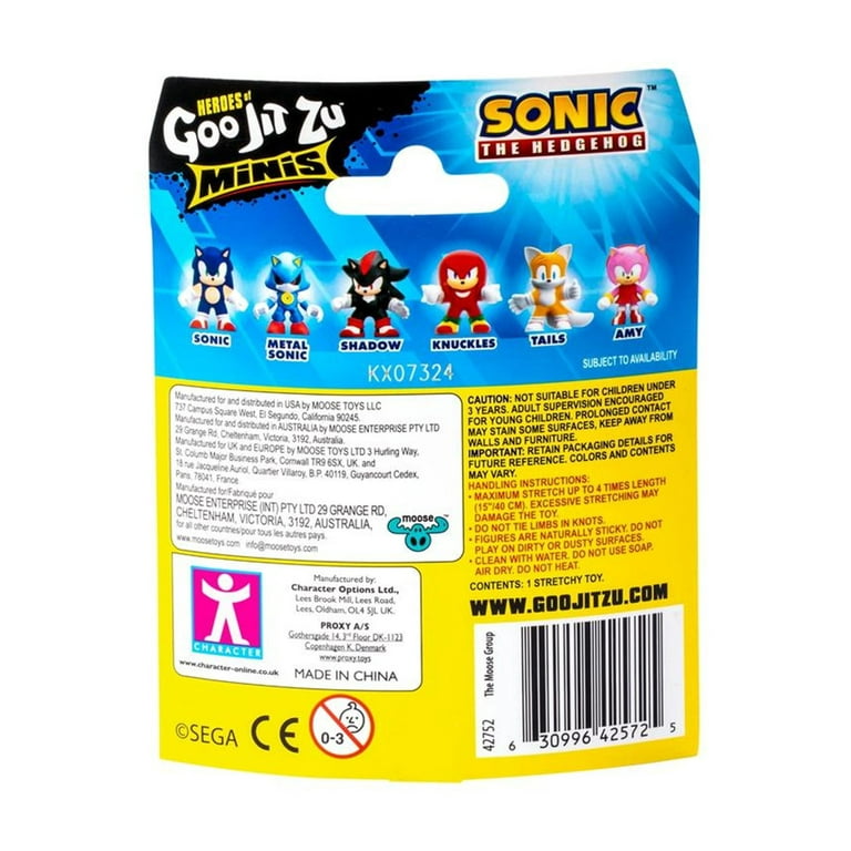 Heroes of Goo Jit Zu™ Minis Sonic the Hedgehog Can stretch up to 4