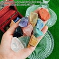 thumbnail image 2 of Topboutique Healing Crystals Bulk Rough Stones Set Natural Stones Crystal Rough Crystal Stones Gemstones Rocks for Reiki Healing Fountain Rocks Polishing Tumbling,200g/0.44 lb, 2 of 6