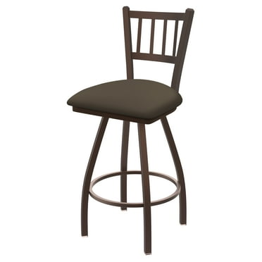 XL 810 Contessa 30" Swivel Bar Stool with Bronze Finish and Canter Earth Seat