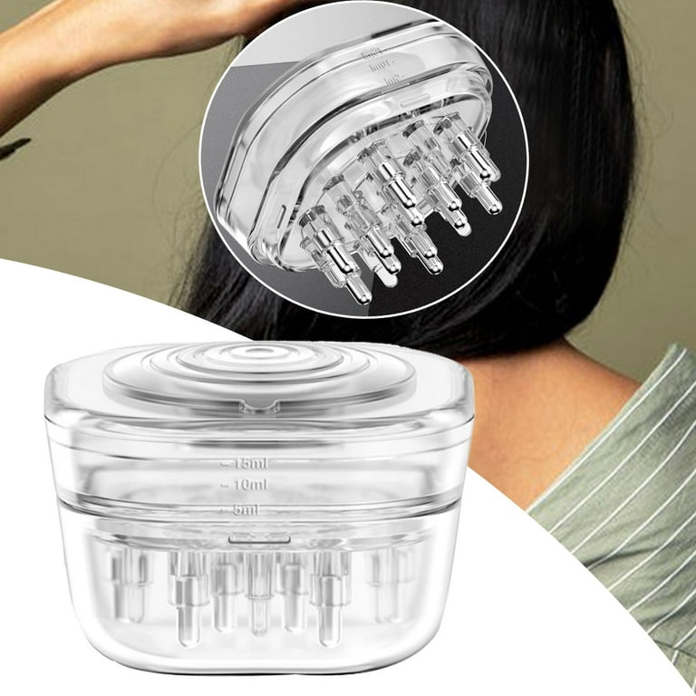 Scalp Applicator Comb, Hair Applicator for Essential Oil Hair Oil , White 