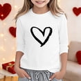 thumbnail image 2 of Toddler Girls' T Shirts Short Sleeve Crewneck Graphic Tee Top Casual Blend Clothes, 2 of 4