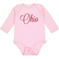 thumbnail image 3 of Inktastic Ohio Boys or Girls Long Sleeve Baby Bodysuit, 3 of 5